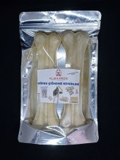 21 Cm 2 Adet Büyük Mega 150-160 gr Köpek Çiğneme Kemiği ,Diş ve Ağız Temizleme,Oyun Kemiği - 3