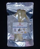 21 Cm 1 Adet Büyük Mega 150-180 gr Köpek Çiğneme Kemiği ,Diş ve Ağız Temizleme,Pres Kemik - 2