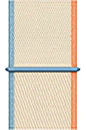 Amazfit Gtr 47 Mm - Gtr 47 Mm Lite Için Dokuma Kordon Kayış Krem - 1