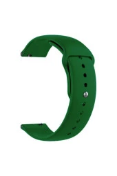 Amazfit Pop Pro Için Silikon Kordon Kayış Çam Yeşili - 1