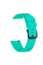 Samsung Gear S2 Classic R-732 Için Pimli Silikon Kordon Turkuaz - 1