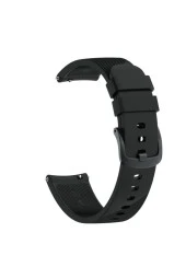 Galaxy Watch 42 Mm(Sm-r810) Için Silikon Kordon - Siyah - 1