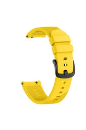 Amazfit Bip S Için Silikon Kordon Sarı - 1