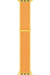 Apple Watch Seri 1 2 3 Için 42 Mm Dokuma Kordon Canary Yellow - 1