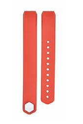 Fitbit Alta Hr Uyumlu Large Beden(l Sıze) Silikon Kordon Kırmızı - 1