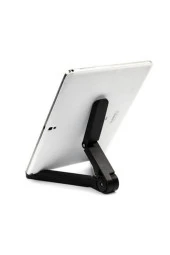 Mediapad T3 7.0 Uyumlu Katlanabilir Mini Braket Tutucu Siyah thumbnail 6