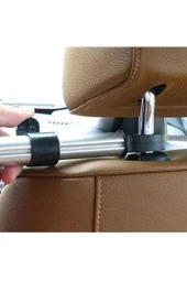 Huawei Mediapad T3 10.0 Uyumlu Siyah Iki Koltuk Arası Tablet Tutucu thumbnail 3