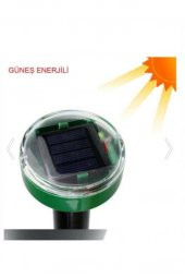 Solar Güneş Enerjili Akrep,Köstebek,Yılan Fare Kovucu 650m Etkili Yuvarlak - 1