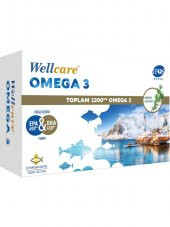 Wellcare Omega 3 Balık Yağı 1200 Mg 30 Kapsül - 1