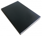 FASTBİND 25mm SİYAH  HAZIR SERT KAPAK 10 LU - 3