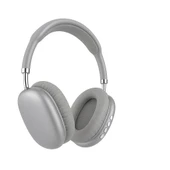 AURIS ARS AirP9 Kablosuz Bluetooth Kulaklık  Katlanabilir Mikrofonlu, Yüksek Ses Kalitesi Gri - 1