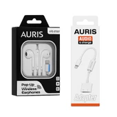 AURİS LİGHTNİNG KULAKLIK + ŞARJ & SES ADAPTÖRÜ - 1