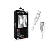 Auris 20W USB C  Lightning Şarj Kablosu 2 Metre - 1