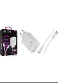 Auris ARS-CH65 65W 3 Çıkışlı Ultra Hızlı Şarj - 1