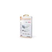 3a Type-c Hızlı Ev Şarj Aleti Beyaz Q32 Syrox - 2