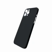 Apple iPhone 12 Pro Max Silikon Kılıf - Siyah thumbnail 3