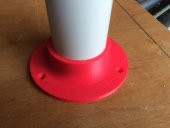 2 Pvc Boru Masa Bacak Montajı Plastik Aparat - 1