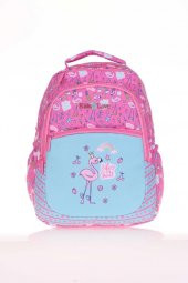 Kaukko Kids&Love Sırt Çantası Paterned Flamingo L5107 - 1