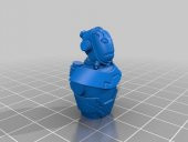 Hedef Öncelik Takip İçin Hellboy Boardgame Ziyaretçi Bust Plastik Aparat - 5