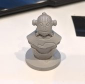Hedef Öncelik Takip İçin Hellboy Boardgame Ziyaretçi Bust Plastik Aparat - 1