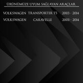 Volkswagen Transporter T5, CARAVELLE için Sürgülü Kapı Motor Kapağı - 2