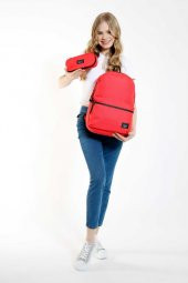 Kaukko Basic Sırt Çantası Mercan K1408 thumbnail 5