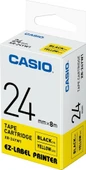 Casio XR-24YW1 Etiket Yazıcısı Kartuşu Sarı Zemin Üzerine Siyah Baskı 24MM Yükseklik - 8 Metre Uzunl - 2