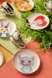 Alice 6 Kişilik Kahve Fincanı Takımı 80 ml - 3