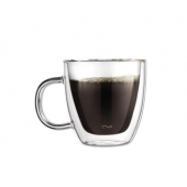 NUO WW-CTD026A Enjoy Life Çift Camlı Bardak 150ML - 1