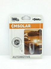 CMSOLAR 12V T10 DİPSİZ AMPUL SARI IŞIK - 1