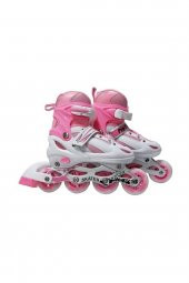 Ayarlanabilir Paten Pembe Renk 34-37 - 1