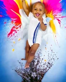 Angel Blue Kız Bebek Atleti - 7