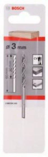 BOSCH Silindir Şaft Ahşap Matkap Ucu 3*60 mm 2.608.596.300 - 2