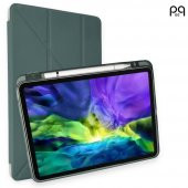 Peeq iPad Pro 11 inç 2021 3. Nesil Stand Olabilen Kalemlik Bölmeli Otomatik Uyku Modlu Akıllı Kılıf - 1