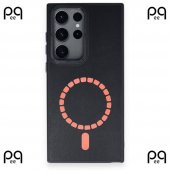 Peeq Samsung Galaxy S23 Ultra Magsafe Koruyucu Kılıf Elegant Luxury Protective Case - 1