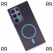 Peeq Samsung Galaxy S23 Ultra Magsafe Koruyucu Kılıf Elegant Luxury Protective Case - 10