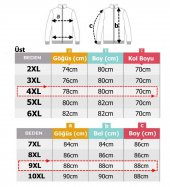 Erkek Büyük Beden Eşofman Takımı Dekons Siyah - 7