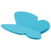 Kelebek Çocuk Bebek Genç Odası Çekmece Dolap Kapak Kulpu Kulbu Plastik Mat Mavi Kulp 32 Mm thumbnail 6