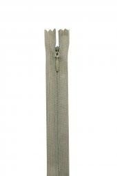 Gizli Elbise Fermuarı 33 Açık Yeşil 50 cm - 1