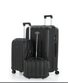 Mçs Polipropilen 3'lü Valiz Seti Büyük & Kabin & Makyaj V305 - 1