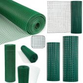 PVC PUNTALI 25*25 GÖZ 150 CM 25 METRE GÖZ ARALIKLI KAFES TELİ KÜMES TELİ TAVUK TELİ ÇİT TELİ - 3