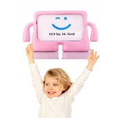 Apple iPad 10,9 inç 10. Nesil Uyumlu iBuy Standlı Fuchsia Yumuşak Eğlenceli Çocuk Tablet Kılıfı thumbnail 2