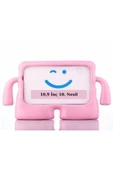 Apple iPad 10,9 inç 10. Nesil Uyumlu iBuy Standlı Fuchsia Yumuşak Eğlenceli Çocuk Tablet Kılıfı thumbnail 5