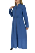 Kadın Fermuarlı Ferace BGL-P3046 - 5