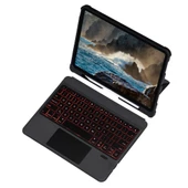 Apple iPad Pro 11 4. Nesil Kılıf Led Işıklı Magnetik Standlı Klavyeli Kılıf A2435 A2759 A2761 A2762 thumbnail 1