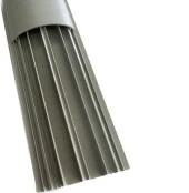 Sert Plastik 90x20 Balık Sırtı Kablo Kanalı Yapışkanlı 2 mt Gri - 1