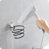 Sas Haus Yapışkanlı Saç Kurutmalık Siyah , Sihirli Yapışkanlı Siyah Saç Kurutma Makine Askısı S-01 thumbnail 1