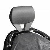 GP Kompozit Honda Forza 250 2023-2025 Uyumlu Sissy Bar Siyah - 2