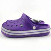 Mor Crocs Crocband Terlik - 1