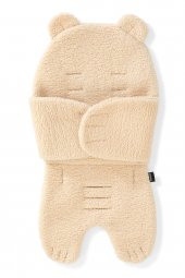 Wellgro Teddy Bear Çok Fonksiyonlu Peluş Ped, Bebek Arabası Minderi - 5